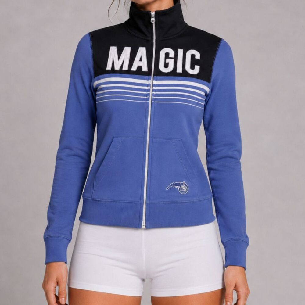 Orlando Magic 47 Brand Zip Jacket Small
